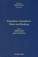Copertina  Anomalous atmospheric flows and blocking