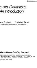 Copertina  Files & databases : an introduction