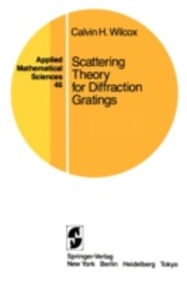 Copertina  Scattering theory for diffraction gratings