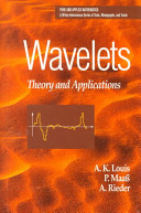 Copertina  Wavelets : theory and applications