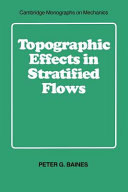 Copertina  Topographic effects in stratified flows