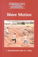 Copertina  Wave motion