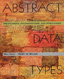 Copertina  Abstract data types : specifications, implementations and applications