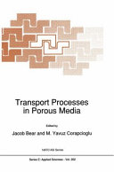 Copertina  Transport processes in porous media