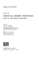 Copertina  Vertical seismic profiling. Pt B: advanced concepts