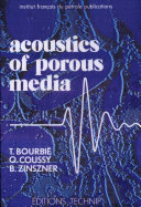 Copertina  Acoustics of porous media