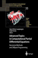 Copertina  Advanced topics in computational partial differential equations : numerical methods and diffpack programming