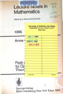 Copertina  Padé approximants for operators : theory and applications