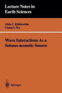 Copertina  Wave interactions as a seismo-acoustic source