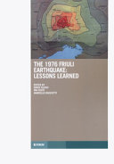 Copertina  The 1976 Friuli earthquake: lessons learned