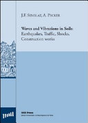 Copertina  Waves and vibration in soils : earthquakes, traffic, shocks, construction works